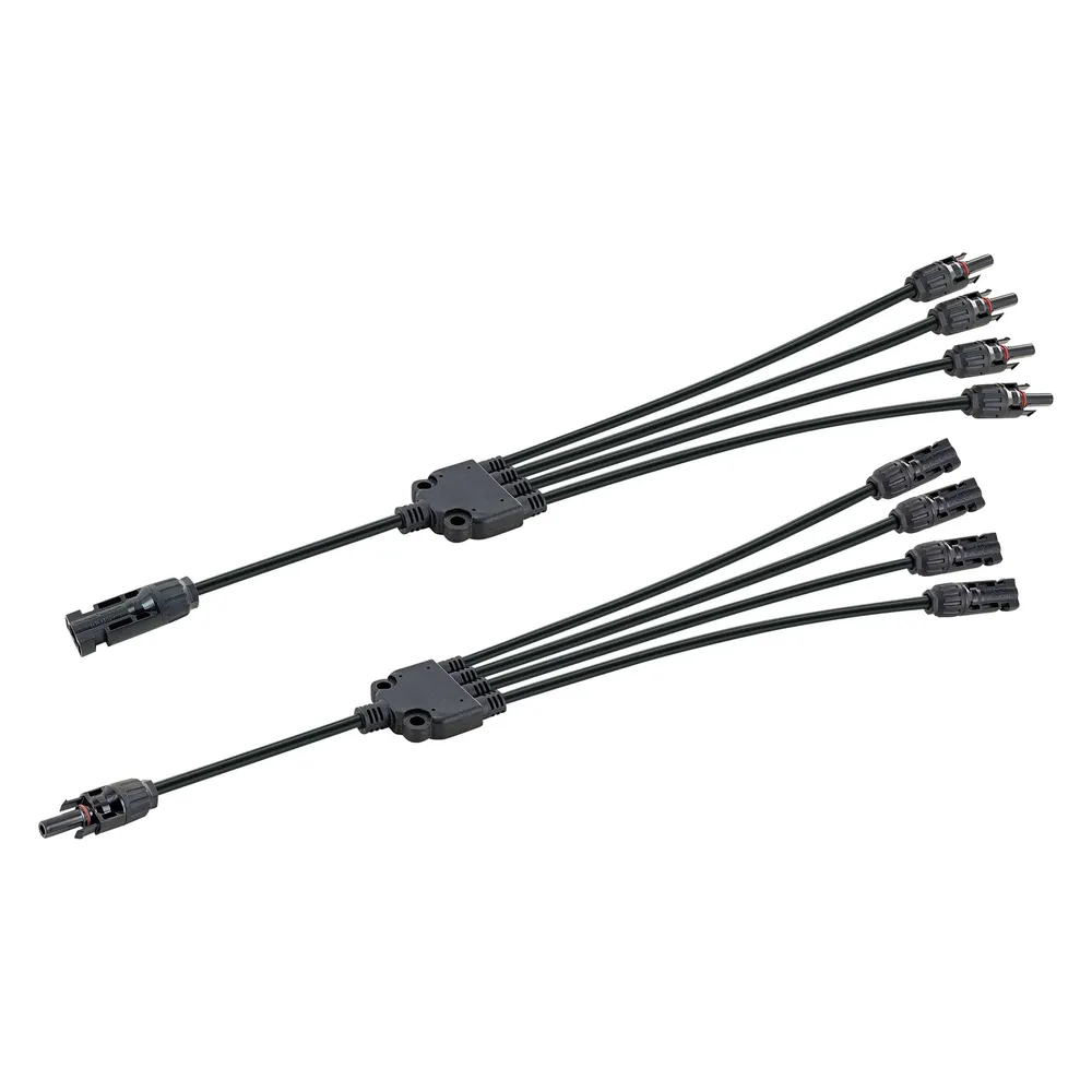 SOMC4214 - Solarstecker 4in1 Adapterkabel Set 35 cm