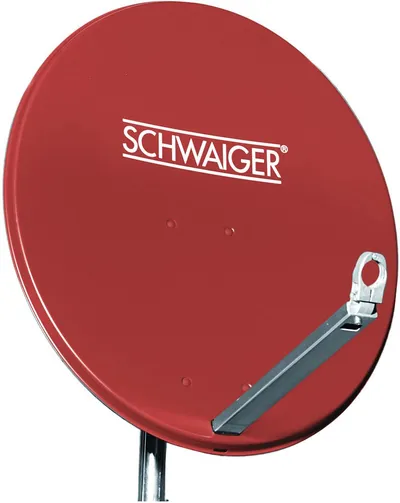 SPI800.2 Aluminium - ziegelrot Satellitenschüssel 75 cm