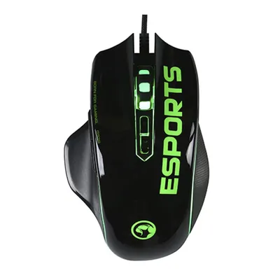Scorpion G938 Gaming-Maus 4000 DPI Schwarz/Grün