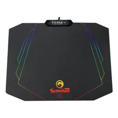 Mauspad Scorpion MA-MG02 Gaming RGB Harte Oberfläche Micro-Textur
