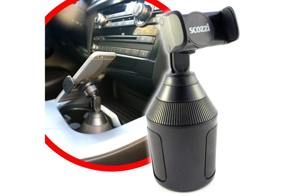 scozzi Handy-Halterung Handyhalterung Auto Getränkehalter Getränke Dosenhalter Handy Halter