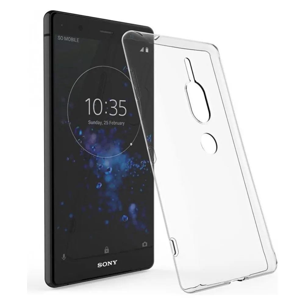 Screenguard Sony Xperia XZ2 Premium Flexible TPU Clear Case