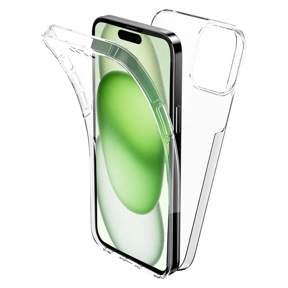 Screenguard 360° Screen & Body Protector Apple iPhone 15 Plus Hülle mit Folie