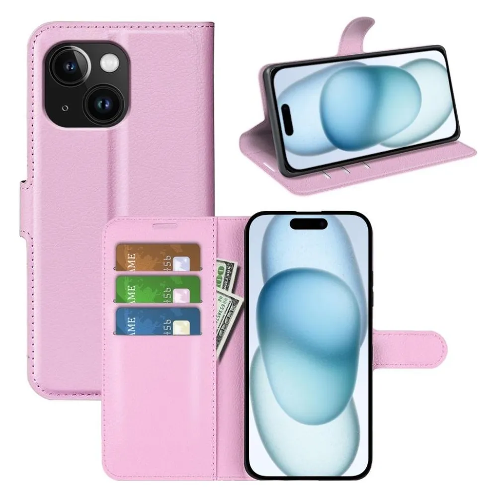 Screenguard Apple iPhone 15 Plus Leather Guard Lederhülle (Apple iPhone 15 Plus)