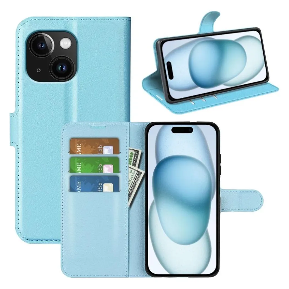Screenguard Apple iPhone 15 Plus Leather Guard Lederhülle (Apple iPhone 15 Plus)