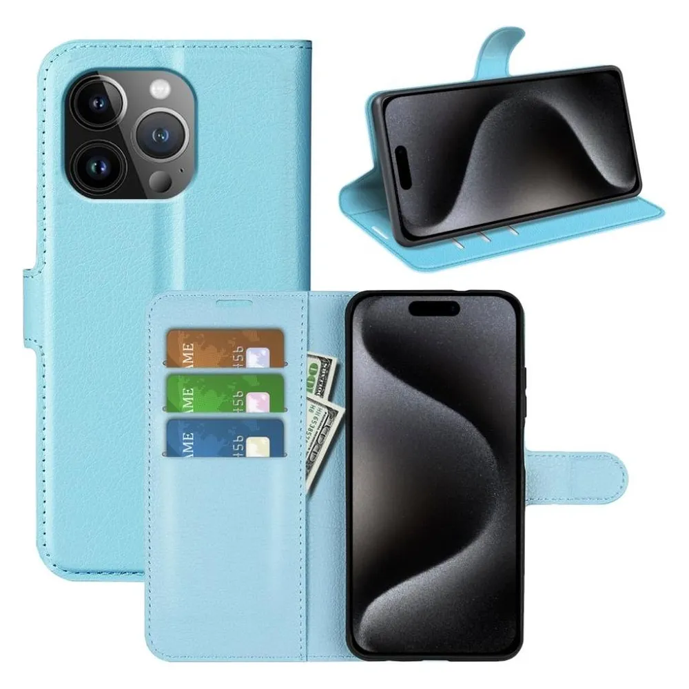 Screenguard Apple iPhone 15 Pro Leather Guard Lederhülle (Apple iPhone 15 Pro)