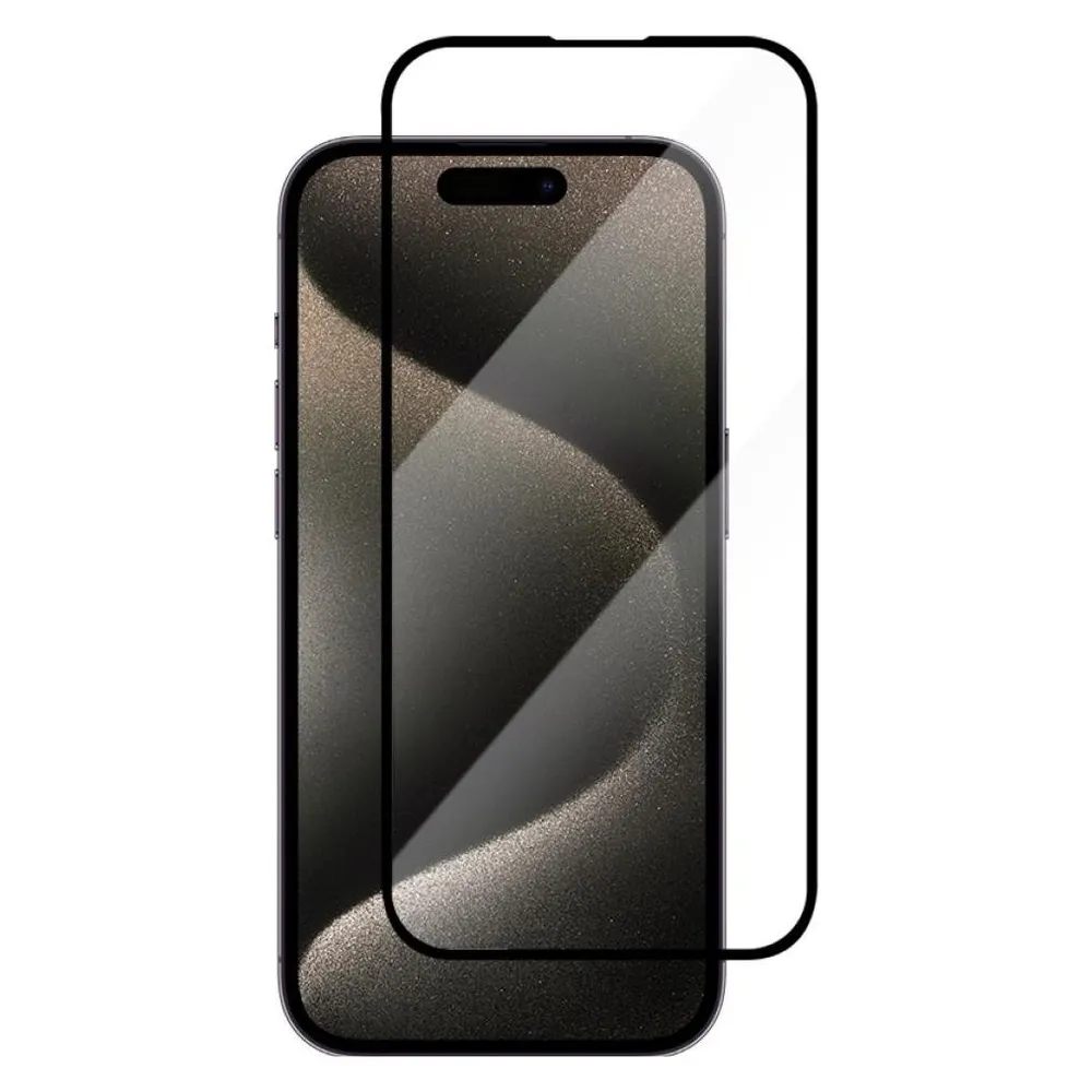 Screenguard Full Screen Panzerglas (Apple iPhone 15 Pro)