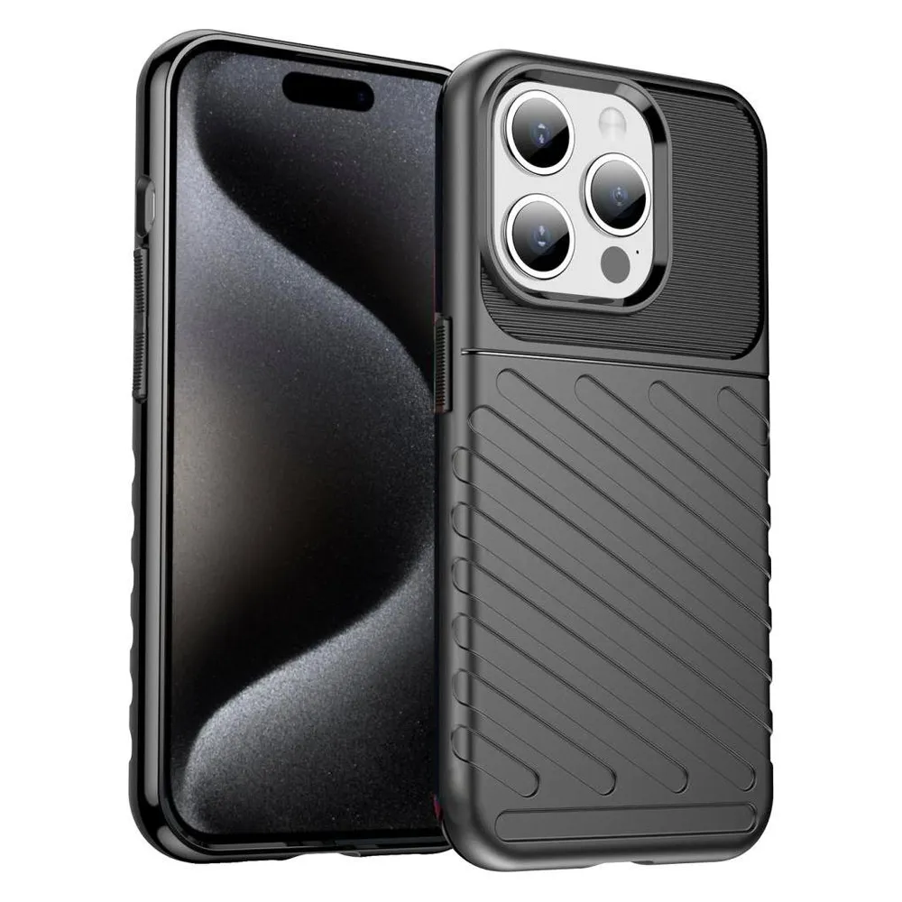 Screenguard Apple iPhone 15 Pro Max SpaceCase Impact-Resistant Hülle