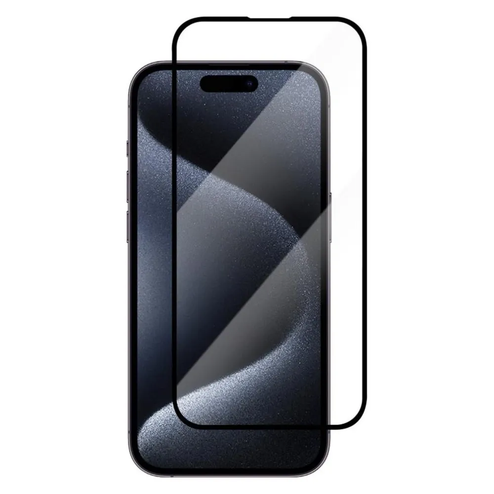 Screenguard Apple iPhone 15 Pro Max Full Screen Panzerglas Schutzfolie 2.5D 9H