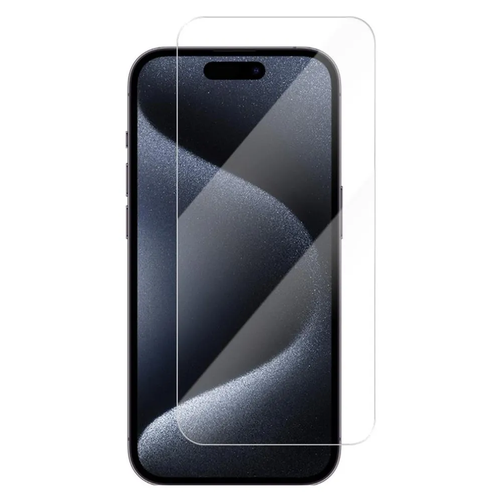 Screenguard Panzerglas Schutzfolie Case Friendly Design (Apple iPhone 15 Pro Max)