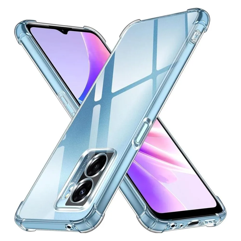 Screenguard Oppo A77 5G Hülle Crystal Soft Airbag Bumper