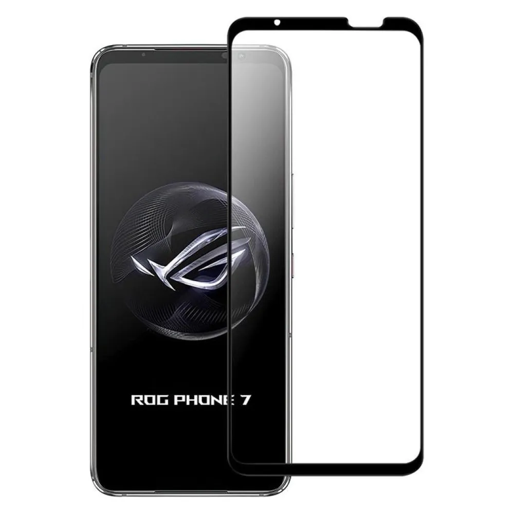 Screenguard Asus ROG Phone 7 Full Screen Panzerglas Schutzfolie 2.5D 9H