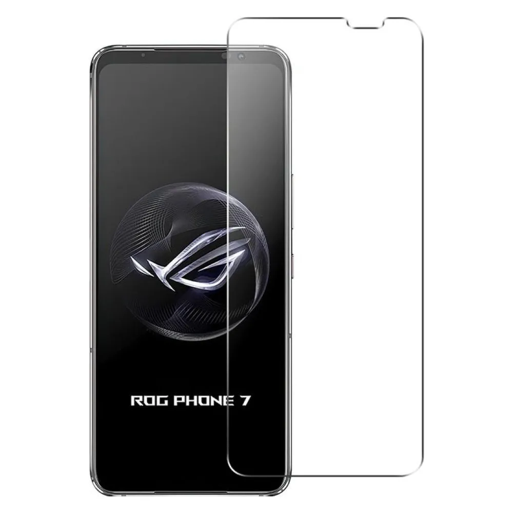 Screenguard Asus ROG Phone 7 Panzerglas Schutzfolie Case Friendly Design