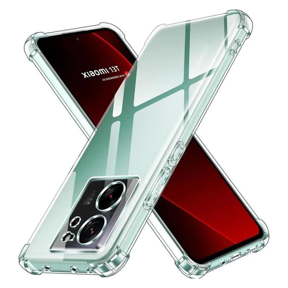 Screenguard Xiaomi 13T Hülle Crystal Soft Airbag Bumper