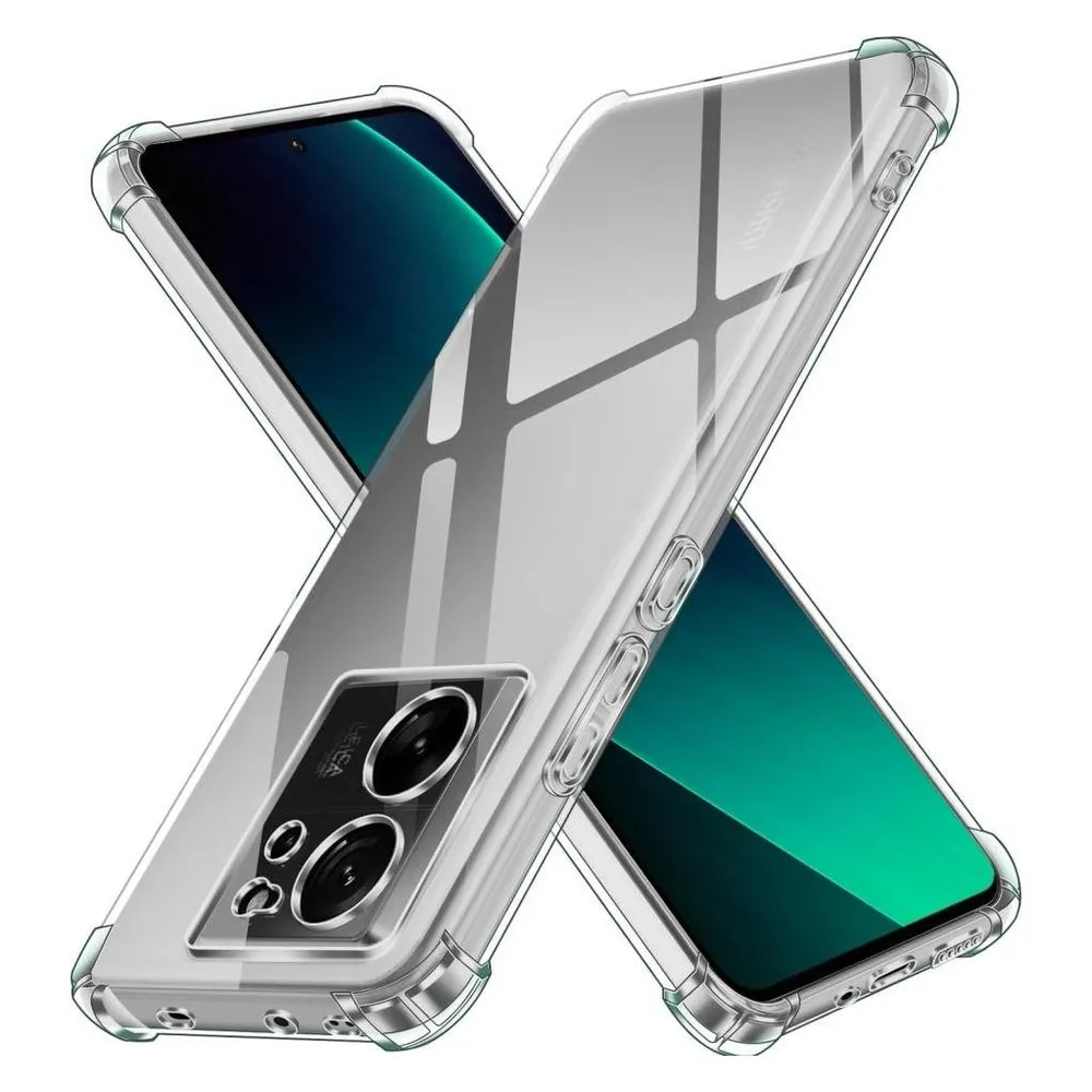 Screenguard Xiaomi 13T Pro Hülle Crystal Soft Airbag Bumper