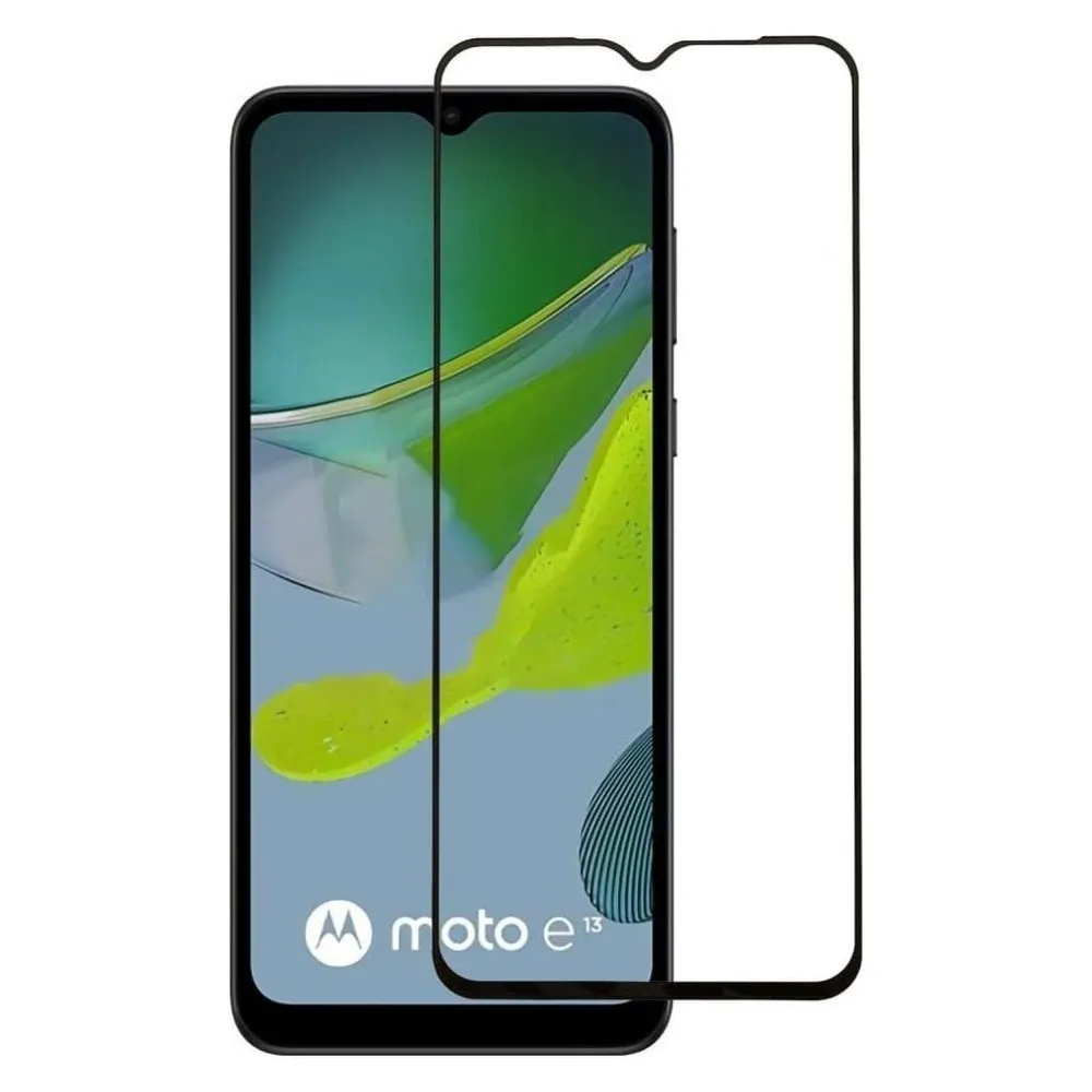 Screenguard Motorola Moto E13 Full Screen Panzerglas Schutzfolie 2.5D 9H