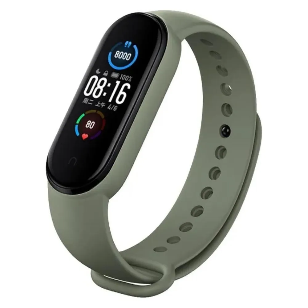 Screenguard Xiaomi Mi Smart Band 6 Silicone Strap Ersatzarmband (Silikon)