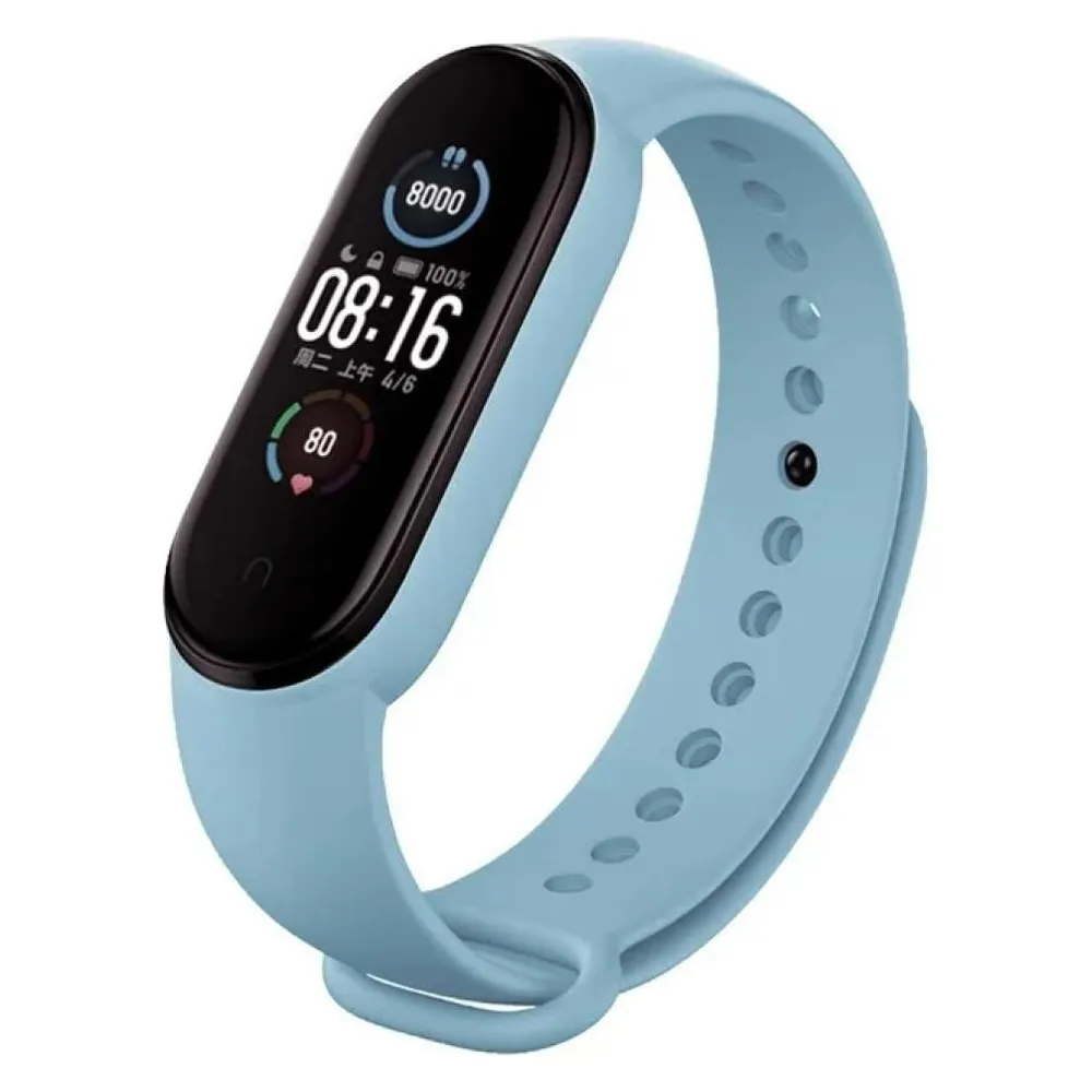 Screenguard Xiaomi Mi Smart Band 6 Silicone Strap Ersatzarmband (Silikon)