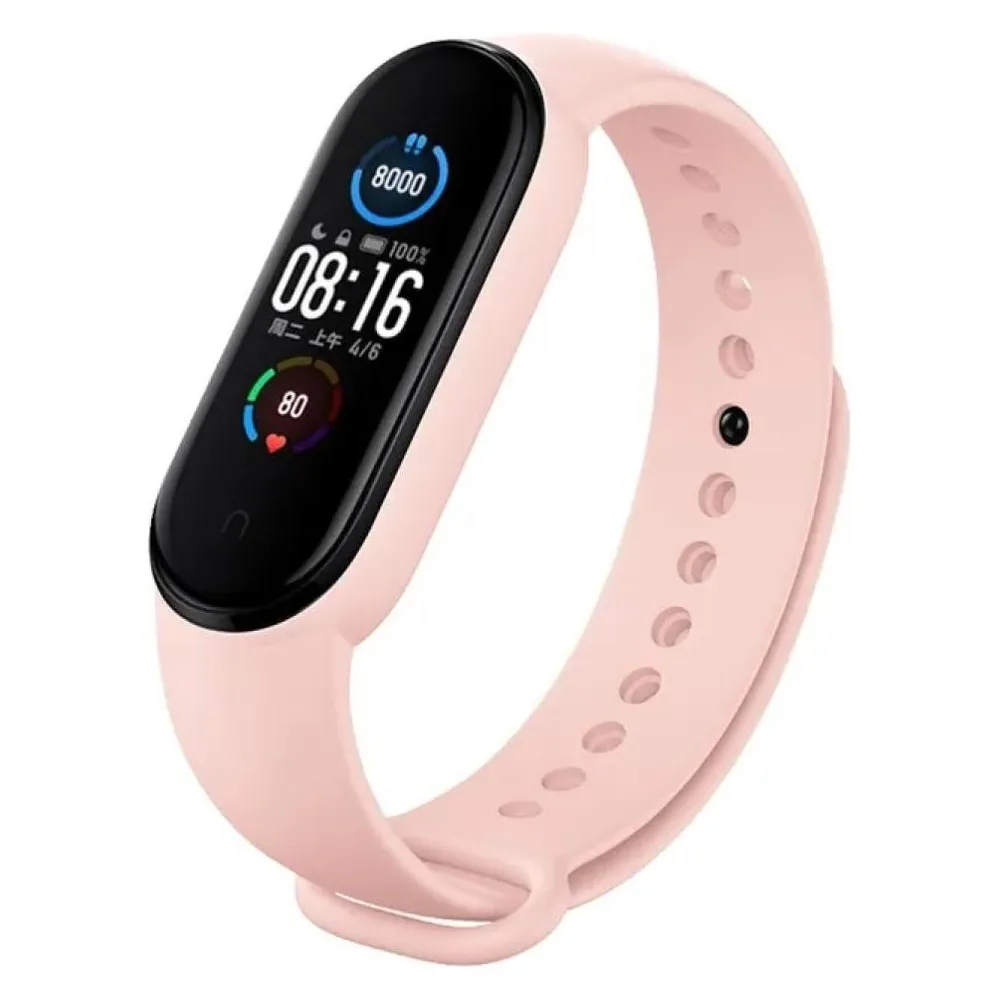Screenguard Xiaomi Mi Smart Band 6 Silicone Strap Ersatzarmband (Silikon)