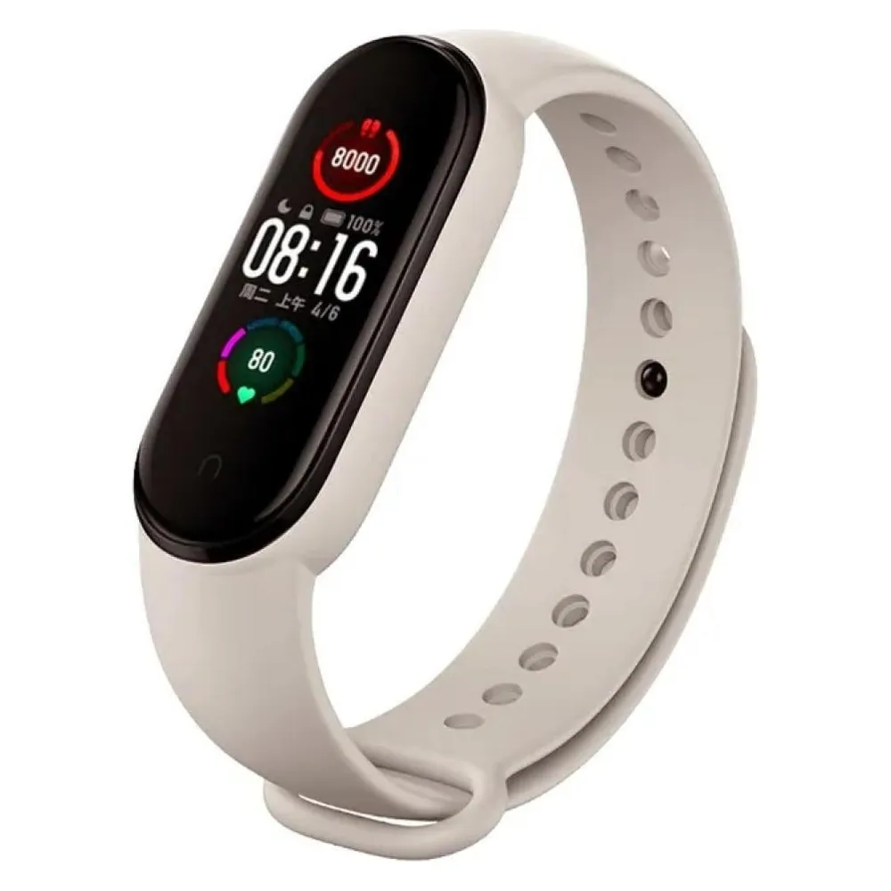 Screenguard Xiaomi Mi Smart Band 6 Silicone Strap Ersatzarmband (Silikon)