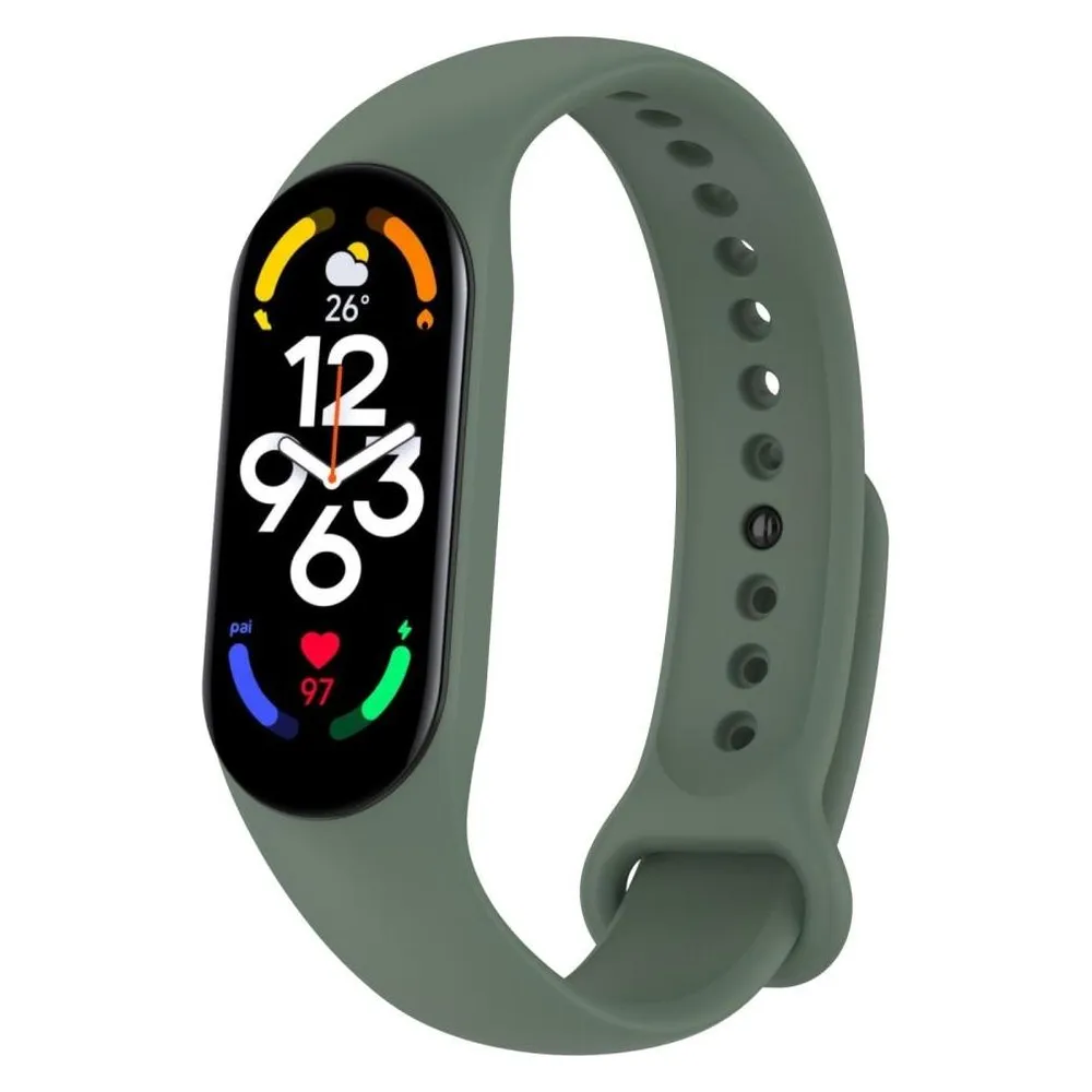 Screenguard Xiaomi Smart Band 7 Silicone Strap Ersatzarmband (Silikon)