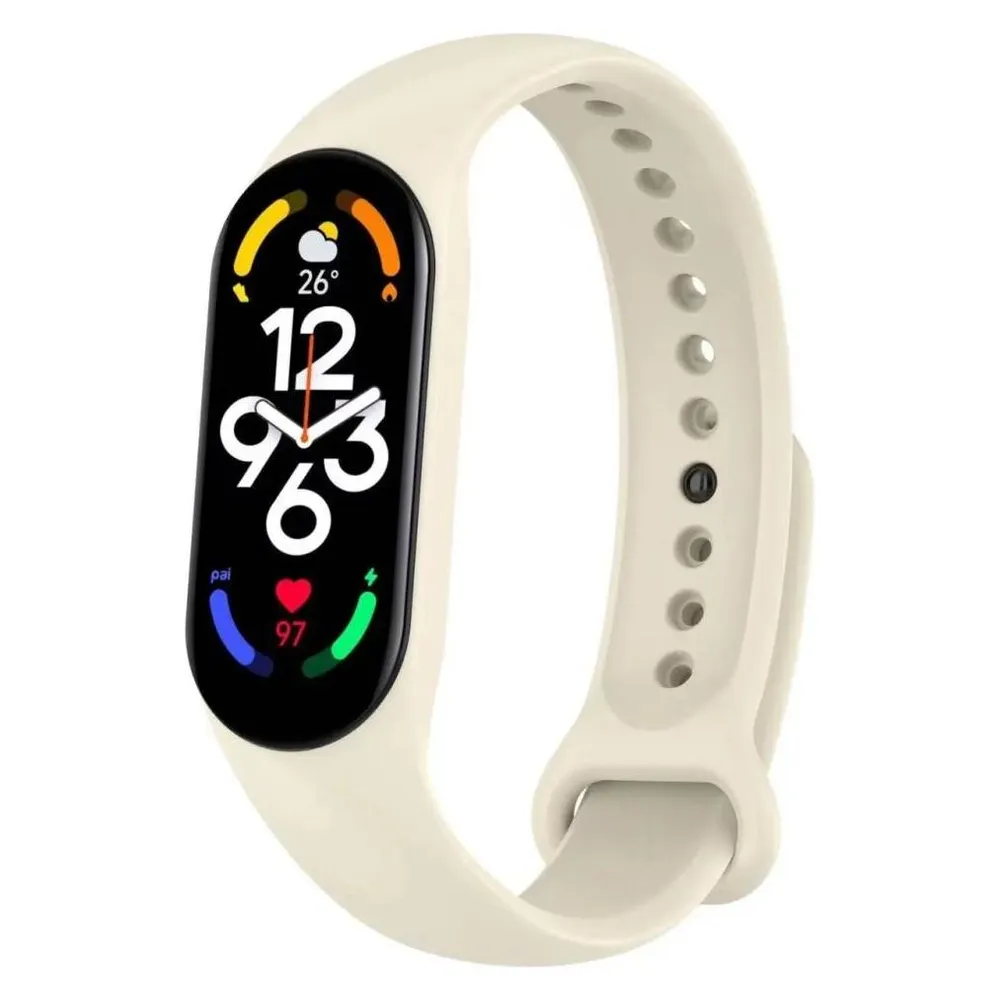Screenguard Xiaomi Smart Band 7 Silicone Strap Ersatzarmband (Silikon)