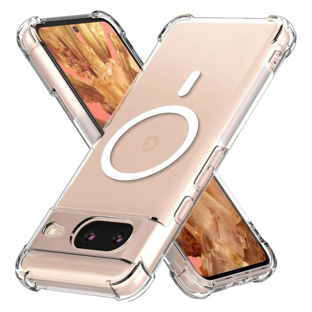 Screenguard Magnetic Google Pixel 8 Clear Case MagSafe Hülle