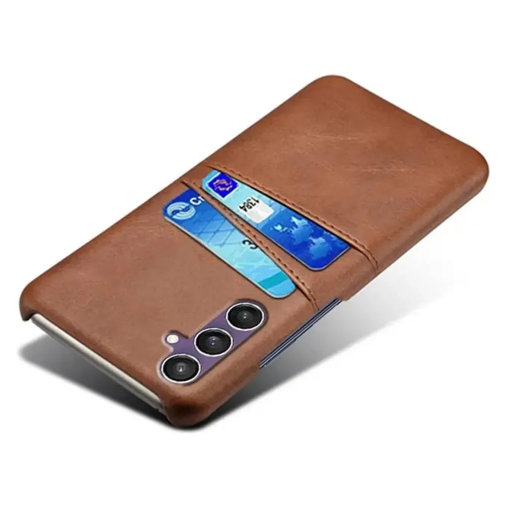 Screenguard CardCaddy Samsung Galaxy S23 FE Leder Backcase mit Kartenfächern (Samsung Galaxy S23 FE)