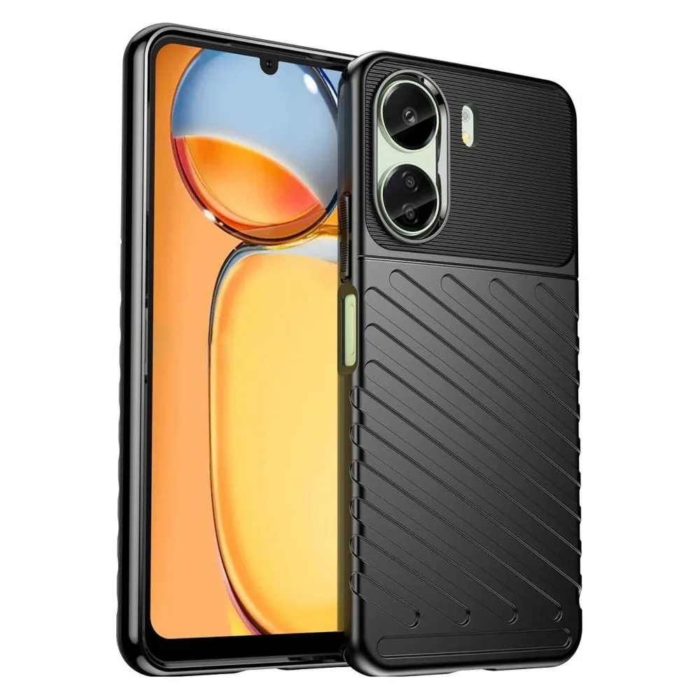Screenguard Xiaomi Redmi 13C SpaceCase Impact-Resistant Hülle