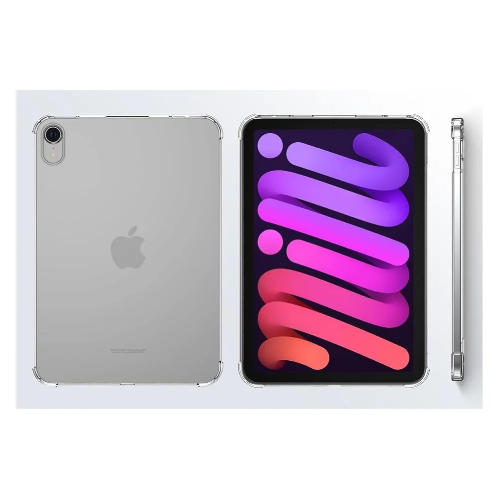 Screenguard Apple iPad Mini 6 2021 Hülle Crystal Soft Airbag Bumper