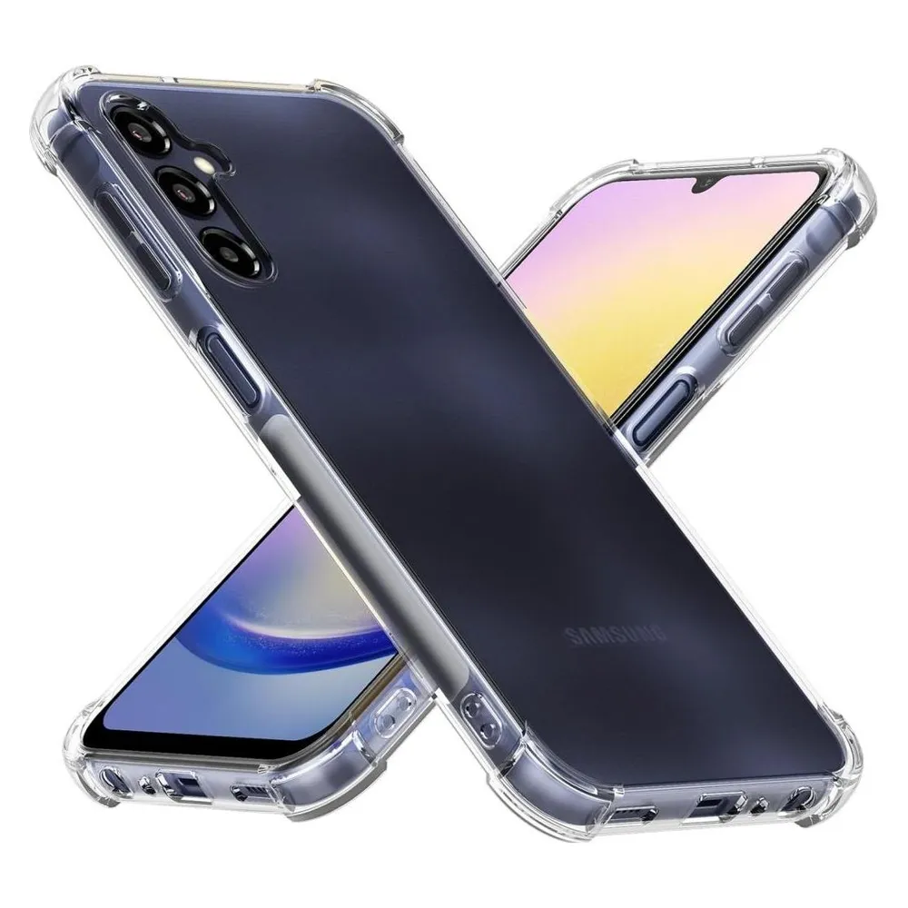 Screenguard Samsung Galaxy A25 5G Hülle Crystal Soft Airbag Bumper
