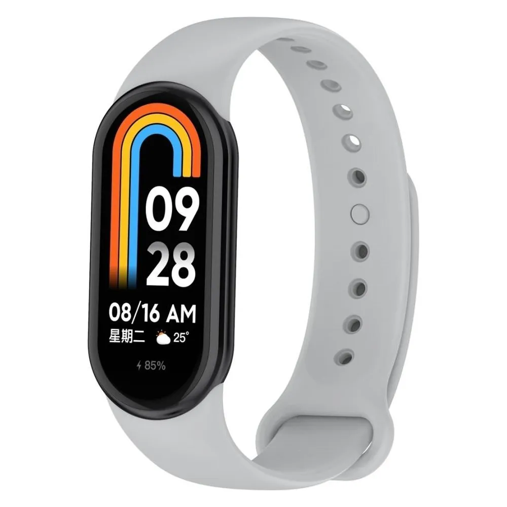 Screenguard Xiaomi Smart Band 8 Silicone Strap Ersatzarmband (Silikon)