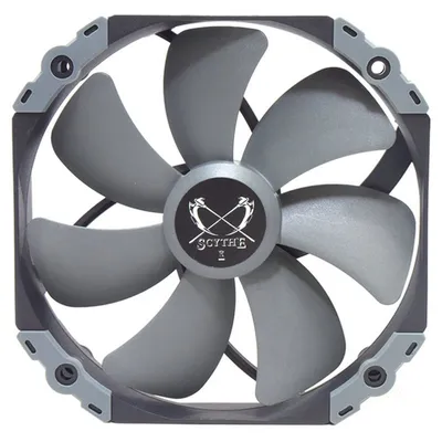 Zusatzlüfter Scythe Kaze Flex 140 PWM 140mm 1800RPM schwarz mit PWM-Steuerung