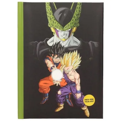 SD Toys Dragon Ball Z Notizbuch mit Licht, Final Battle Cell