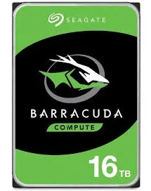 Disco Duro Seagate Barracuda ST16000DM001 16TB HDD 7200rpm SATA3 190MB/s CMR