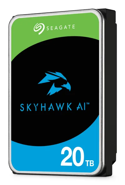 Festplatte Seagate SkyHawk AI ST20000VE004 20TB HDD 7200rpm SATA III KI-Überwachung