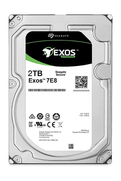 Seagate Enterprise ST2000NM000A Interne Festplatte 2 TB 7200 RPM 256 MB 3.5" SATA
