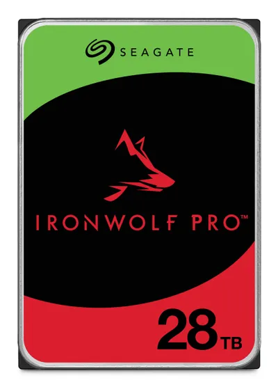 Disco Duro Seagate IronWolf Pro ST28000NT000 28TB HDD 7200rpm SATA III NAS High Workload