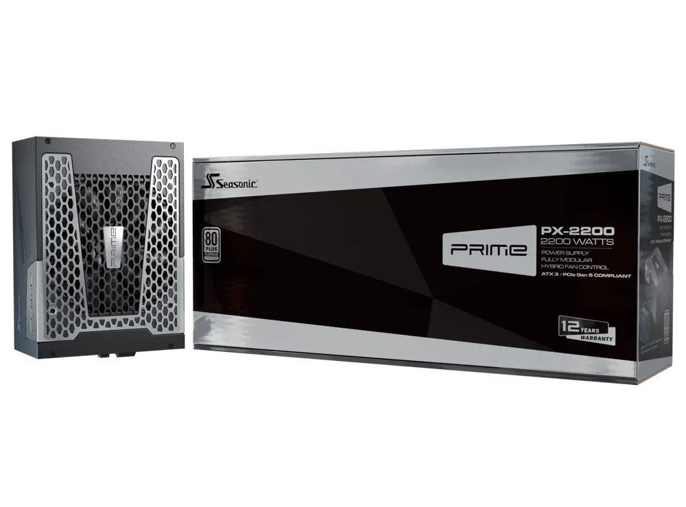 2200W PRIME PX-2200 ATX 3.1, Schwarz
