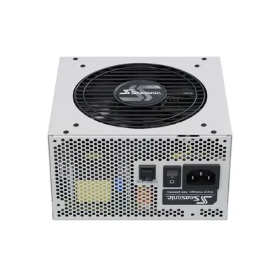 Seasonic 850-W-Netzteil, 80+ Gold-zertifiziert, ATX, weißer, leiser Lüfter
