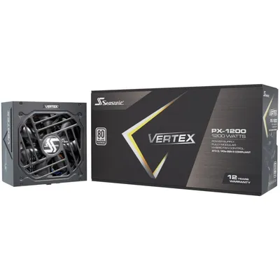 Seasonic VERTEX PX-1200 PCIe 5.1 ATX 3.1 1200W 80 Plus Platin Modular