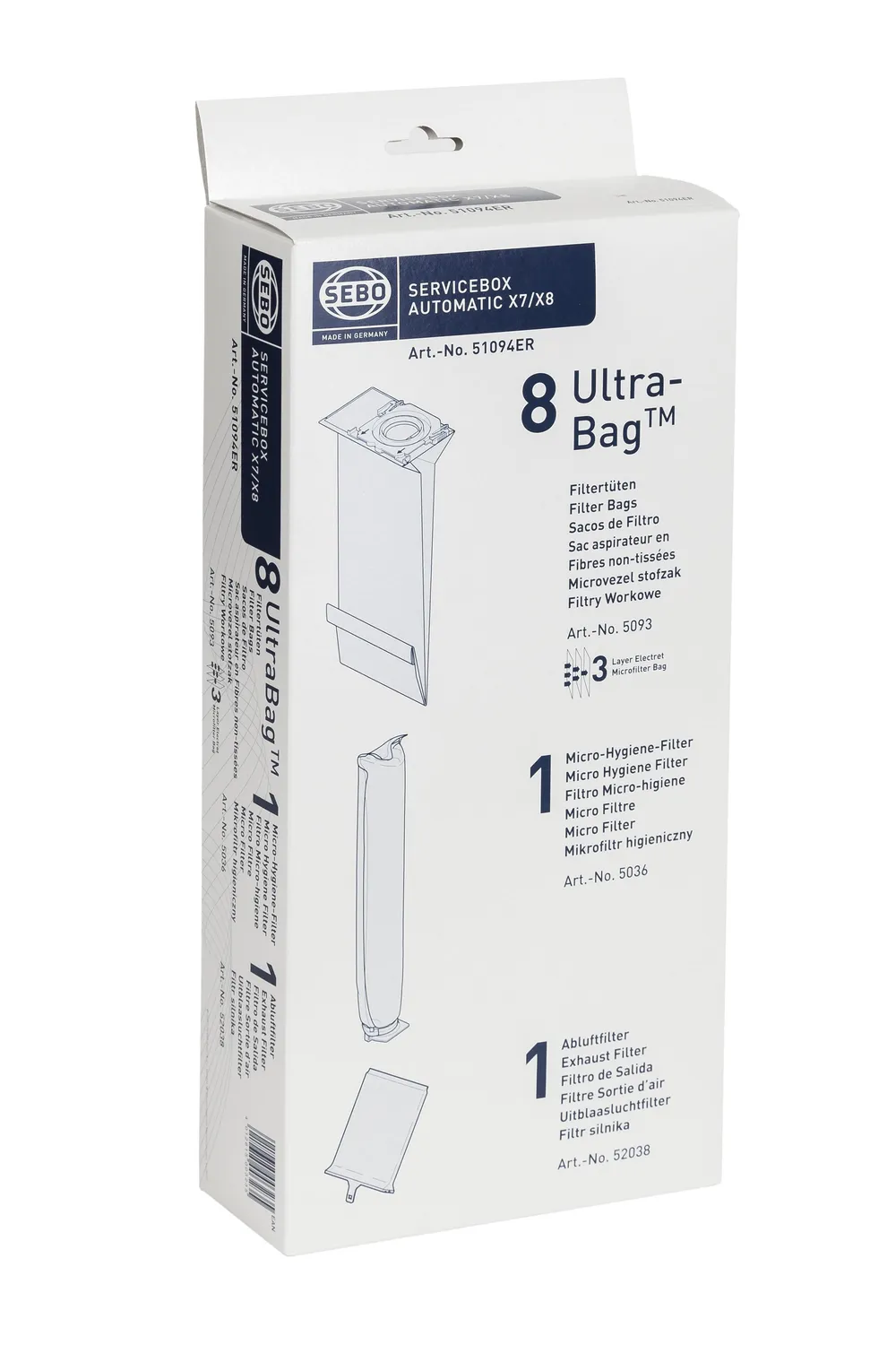 X7/8 Servicebox Zubehör-Set