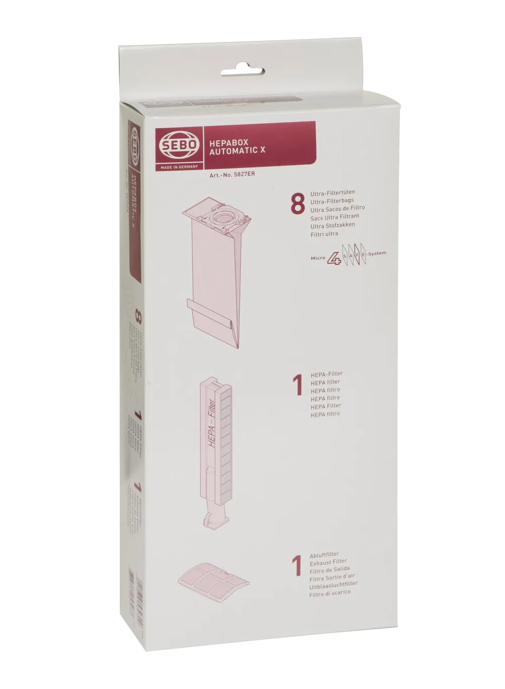 5827ER HEPA-Box