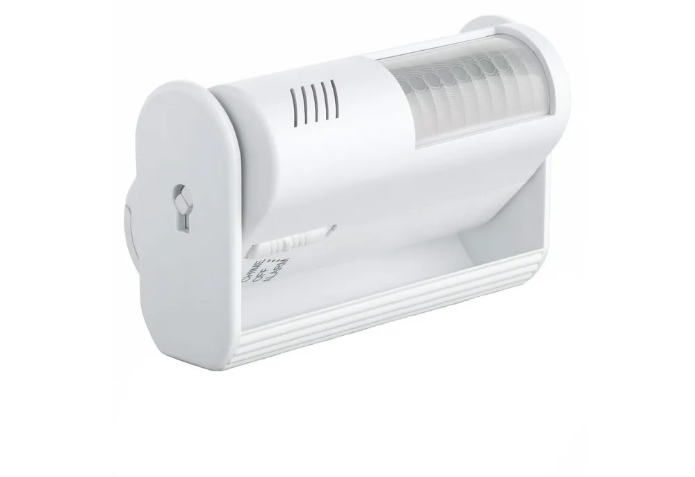 SEBSON Bewegungsmelder Bewegungsmelder mit Alarm und Klingel, Durchgangsmelder, (1-St)
