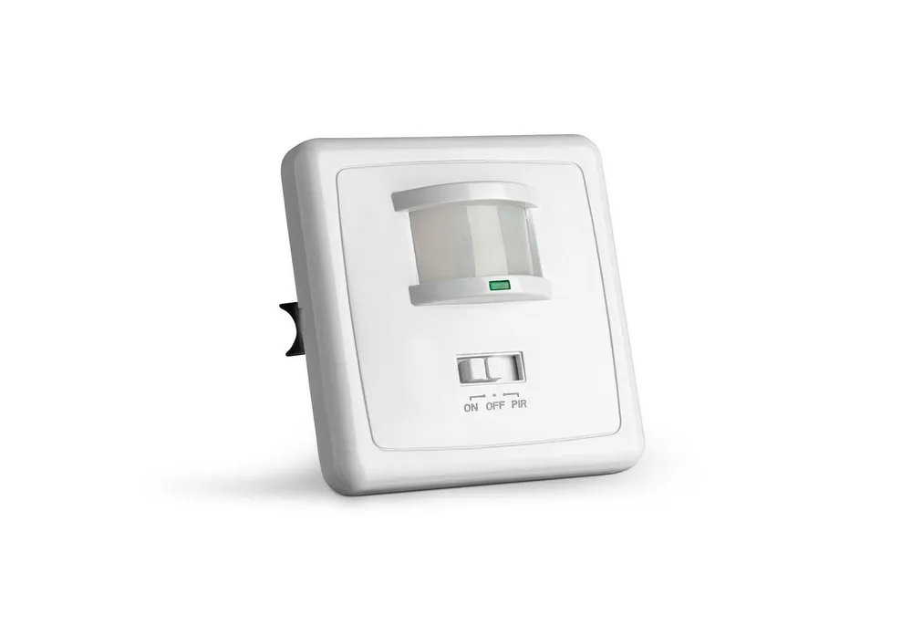 SEBSON Bewegungsmelder Bewegungsmelder Unterputz LED geeignet IR Sensor einstellbar, (1-St), LED geeignet, programmierbar, 160°, Ein- und Ausschalter