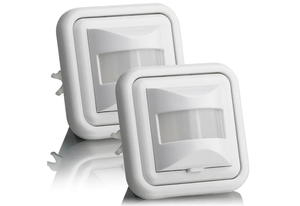 SEBSON Bewegungsmelder Bewegungsmelder Unterputz LED geeignet programmierbar - 2er Set, (2-St)