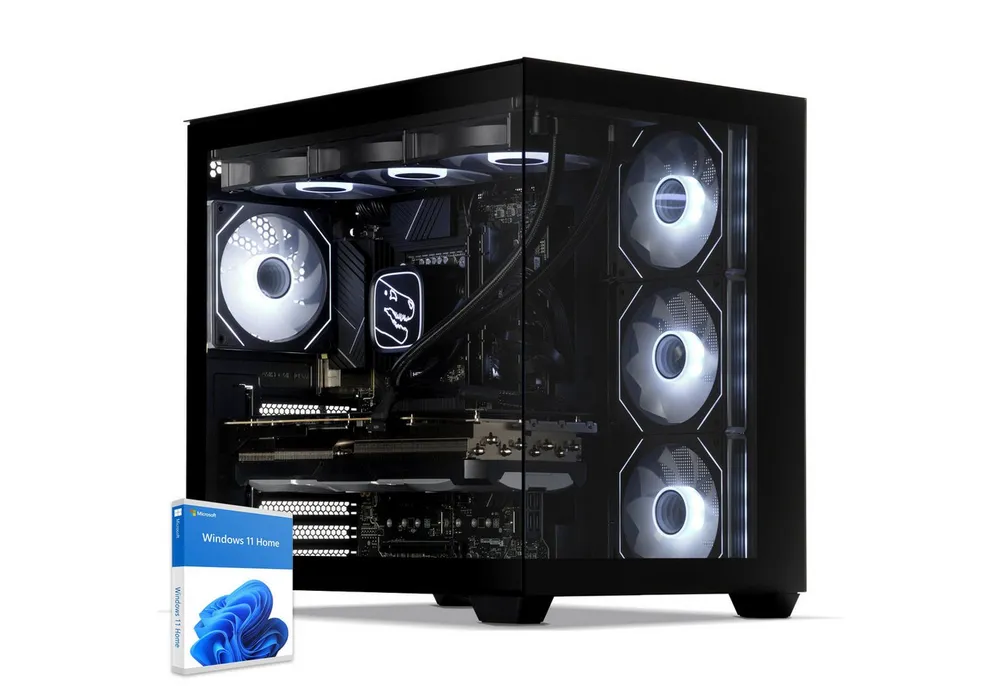 Sedatech UCCT527I1I1HF - Watercooling Gaming-PC (AMD Ryzen 7 5700X 8x 3.4GHz (max 4.6GHz), Geforce RTX5060 8GB, 32 GB RAM, 1000 GB SSD, Watercooling, Wlan 4)