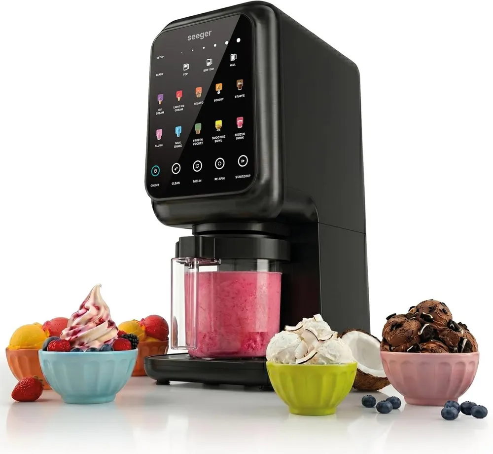 Seeger Eismaschine MultiCream 10-in-1, 1,5 l, 800 W