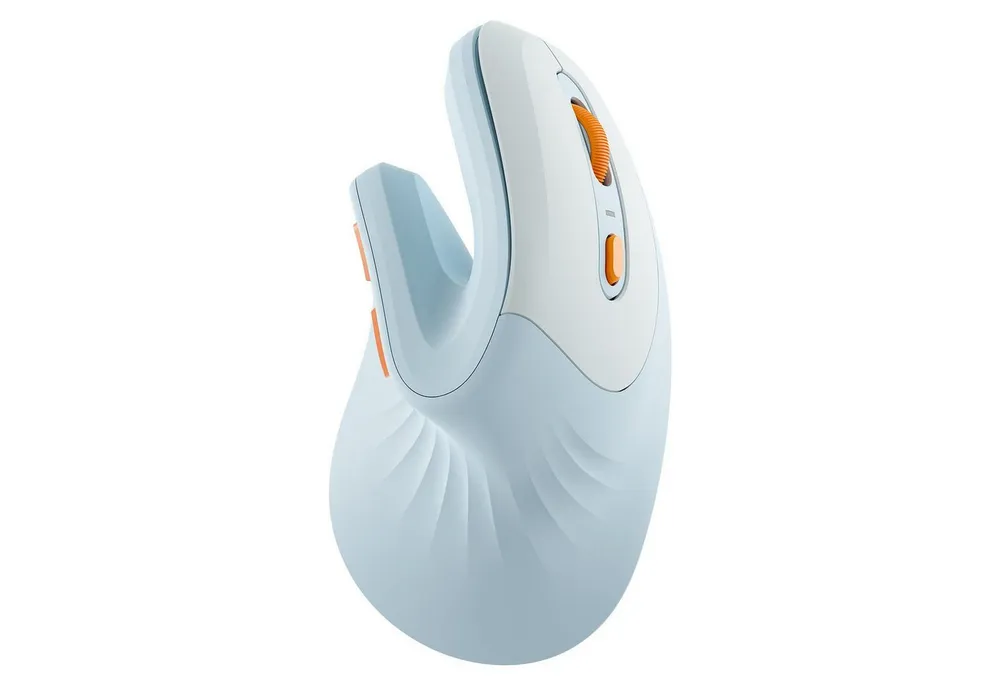 Seenda Ergonomische Maus - Bluetooth und USB Kabellos Maus (Bluetooth, Funk, BT4.0 & 2,4G)