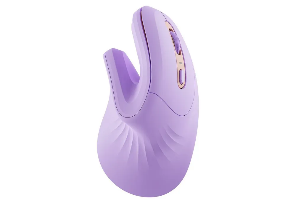 Seenda Ergonomische Maus - Bluetooth und USB Kabellos Maus (Bluetooth, Funk, BT4.0 & 2,4G)